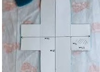 Handmade reusable pad training session