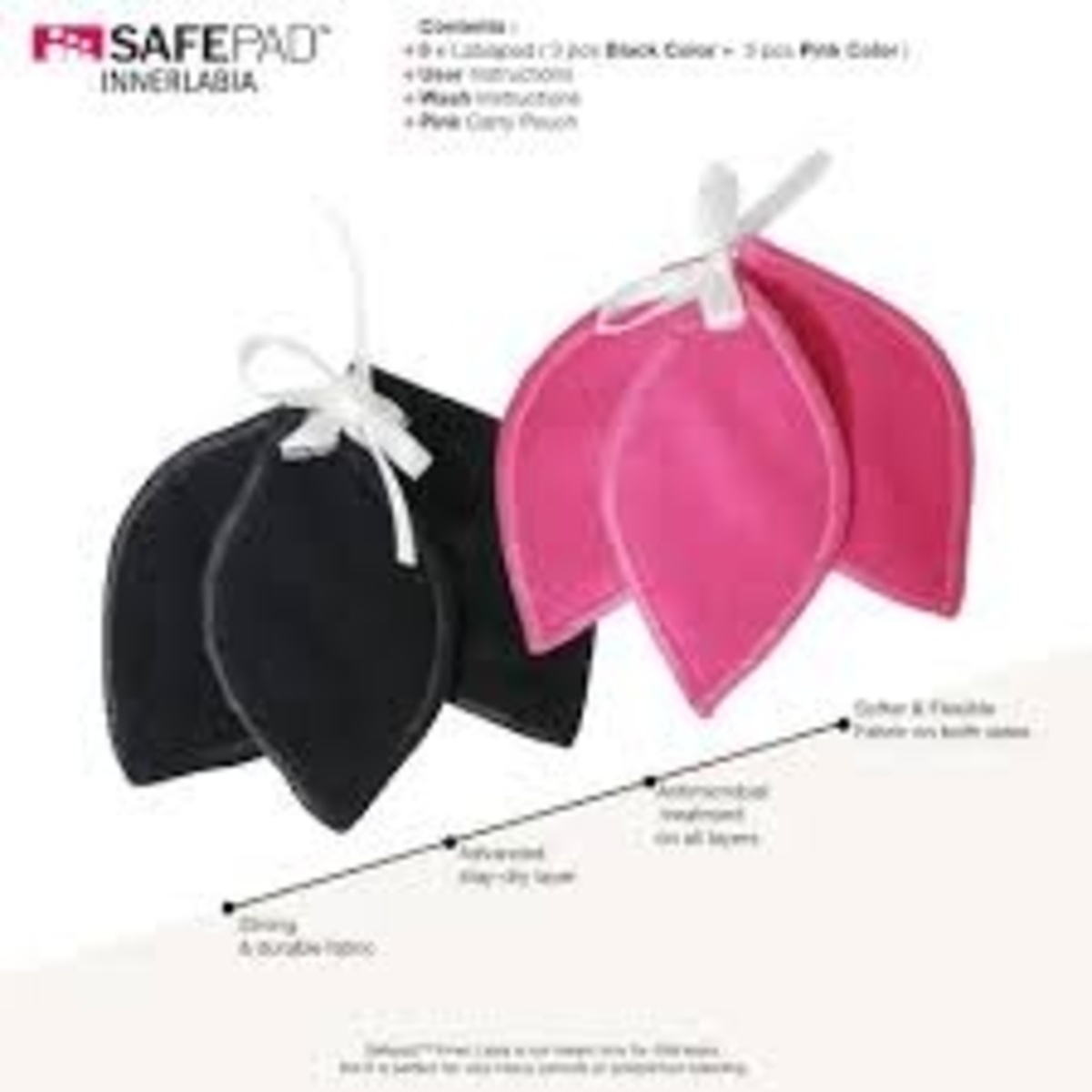 Safepad Inner Labia reusable cloth pad